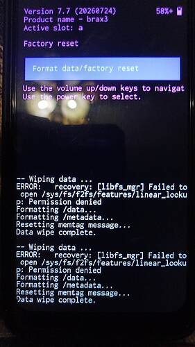 error